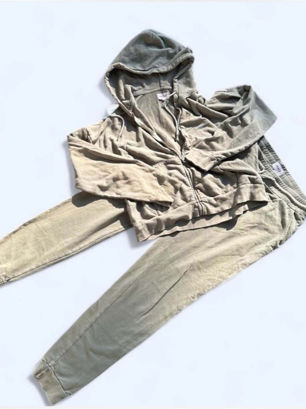 MATE the Label Olive Green Track Pants & Hoodie Set